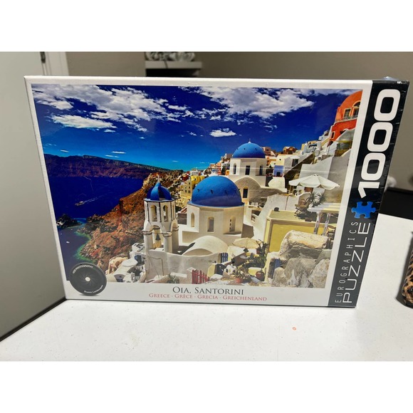 Eurographics Other - NIP Eurographics OIA Santorini Greece 1000 piece PUZZLE
